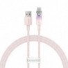 BASEUS cable USB A to Type C PD 100W Explorer 100W CATS010404 1 m pink