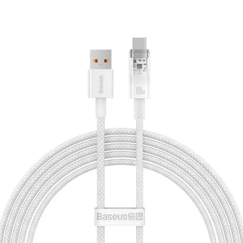 BASEUS cable USB A to Type C PD 100W Explorer CATS010502 2 m white