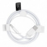 Cable Type C to Type C 3.0 PD 30W HD26 white 1 meter