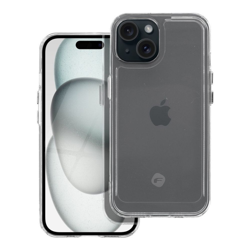 FORCELL F-PROTECT Clear Case for IPHONE 15 transparent