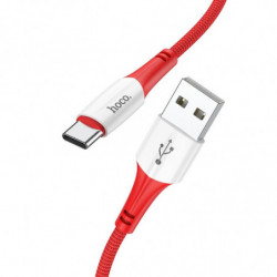 HOCO cable USB A to Type C 3A X70 1 m red