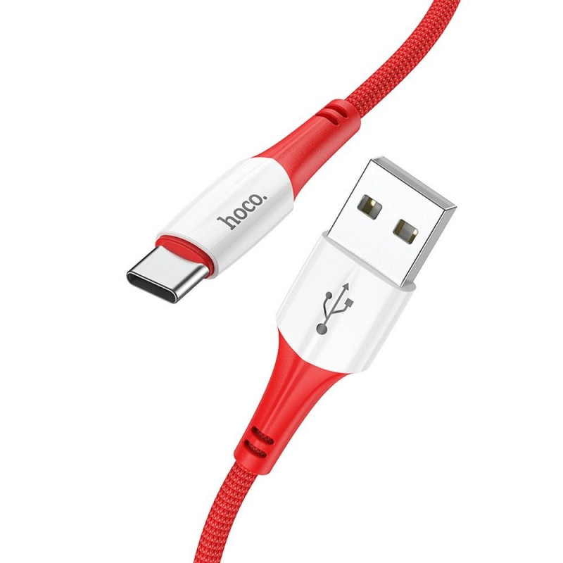 HOCO cable USB A to Type C 3A X70 1 m red