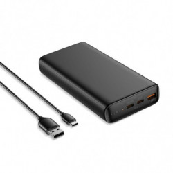 VEGER powerbank 20 000 mAh PD QC3.0 5A 100W T100 (W2032C-100) black