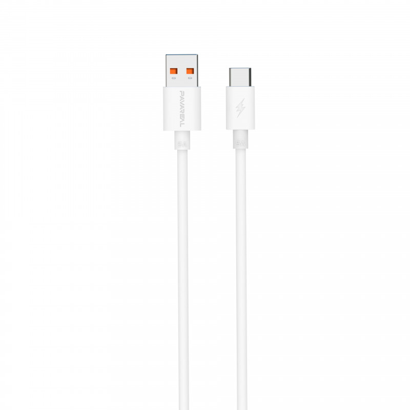 PAVAREAL cable USB to Type C 5A PA-DC79C 1 m. white