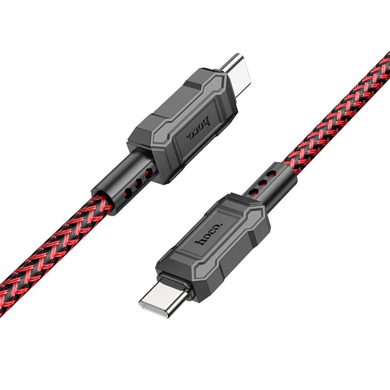 HOCO cable Type C to Type C PD 3A 60W X94 1 m red