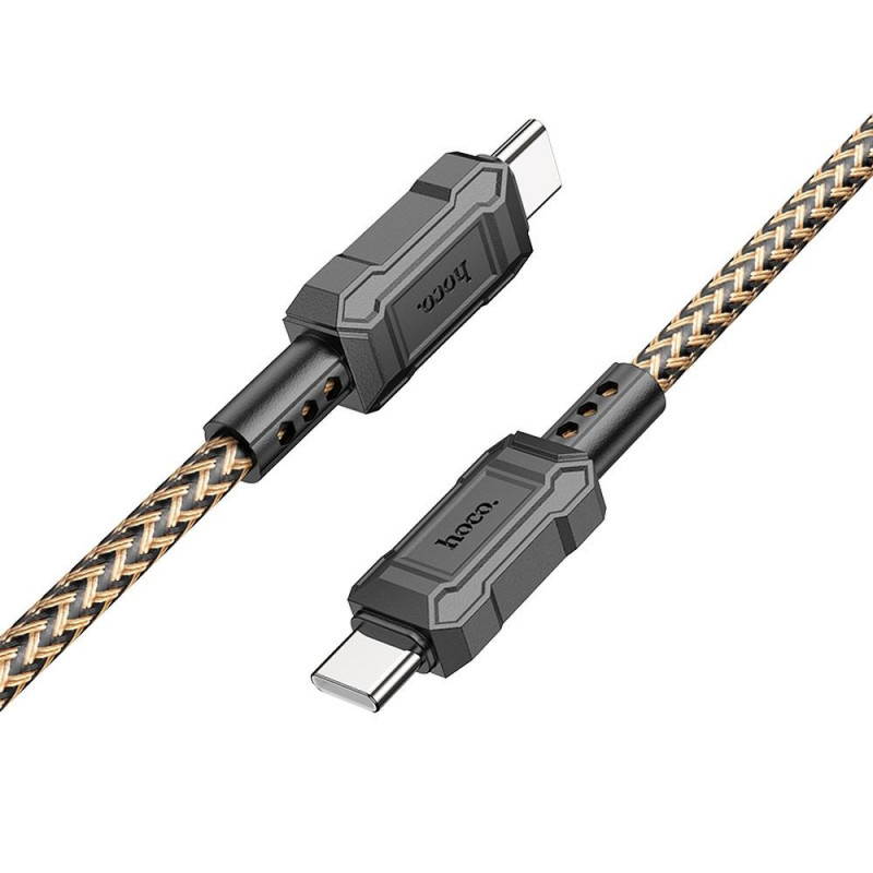 HOCO cable Type C to Type C PD 3A 60W X94 1 m gold