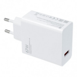 XIAOMI original charger USB A QC3.0 3A 67W MDY-12-EH white bulk