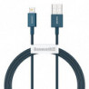 BASEUS cable USB A to Lightning 2,4A Superior CALYS-A03 1 m blue