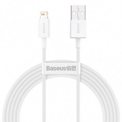 BASEUS cable USB A to Lightning 2,4A Superior CALYS-C02 2 m white