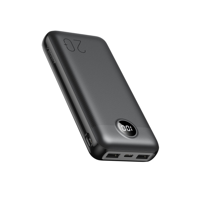 VEGER powerbank 20 000 mAh PD QC3.0 2A 20W L20S (VP2039PD / W2039PD) black