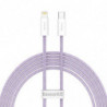 BASEUS cable Type C to Lightning PD 20W Dynamic CALD000105 1 m purple