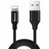 BASEUS cable USB A to Lightning 2A Yvien CALYW-A01 1,8 m black