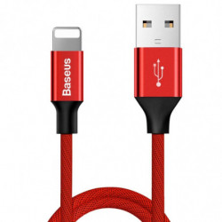 BASEUS cable USB A to Lightning 2A Yiven CALYW-09 1,2 m red