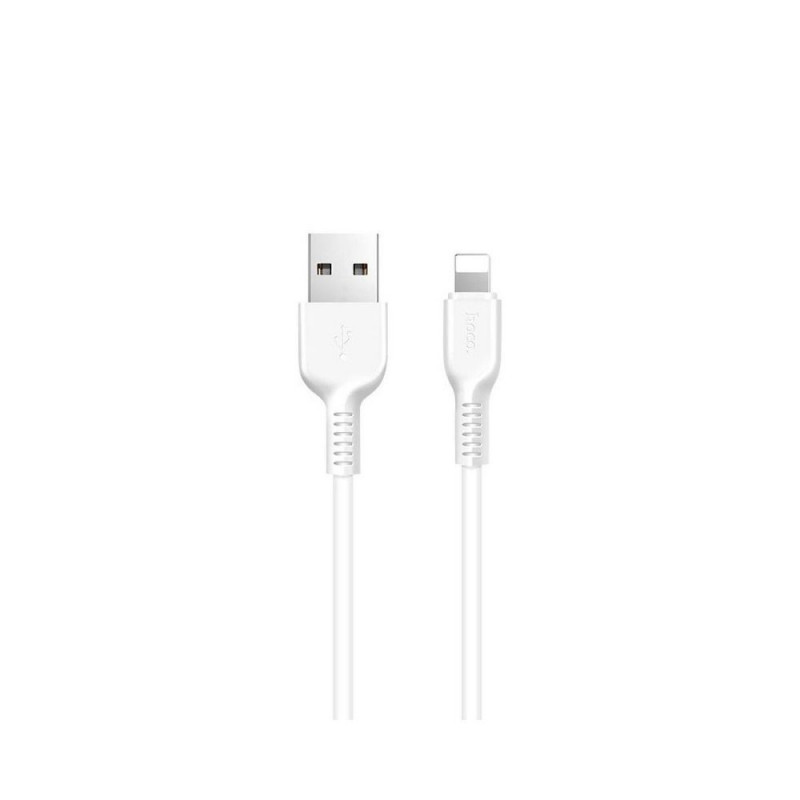 HOCO cable USB A to Lightning 2,4A X20 1 m white