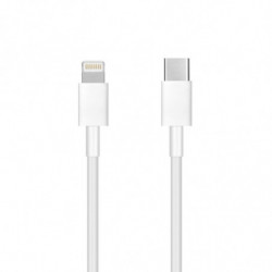 Cable Type C for iPhone Lightning 8-pin Power Delivery PD18W white