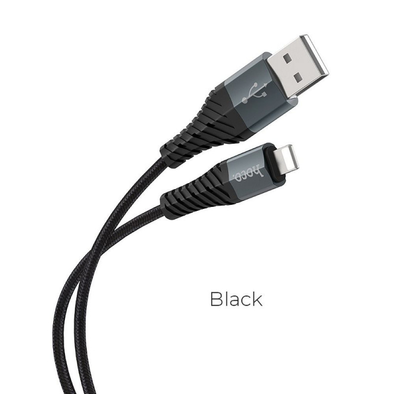 HOCO cable USB A to Lightning 2,4 X38 1 m black