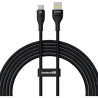 BASEUS cable USB A to Type C PD QC 5A 100W Flash 2 m black