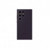 SAMSUNG original Silicone Case for SAMSUNG S24 Ultra EF-PS928TEEGWW dark violet blister