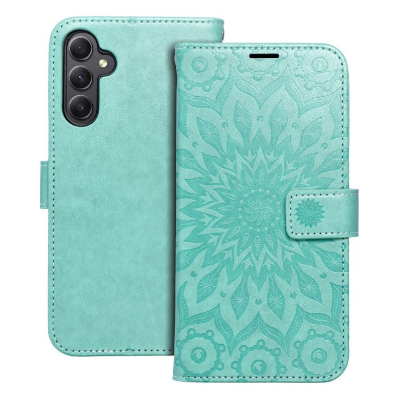 MEZZO Book case for SAMSUNG A34 5G mandala green