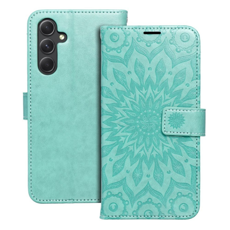 MEZZO Book case for SAMSUNG A54 5G mandala green