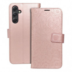 MEZZO Book case for SAMSUNG A54 5G mandala rose gold