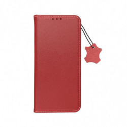 Leather case SMART PRO for SAMSUNG S24 claret