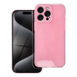 CLEAR CASE 2mm BLINK for IPHONE 15 PRO MAX pink