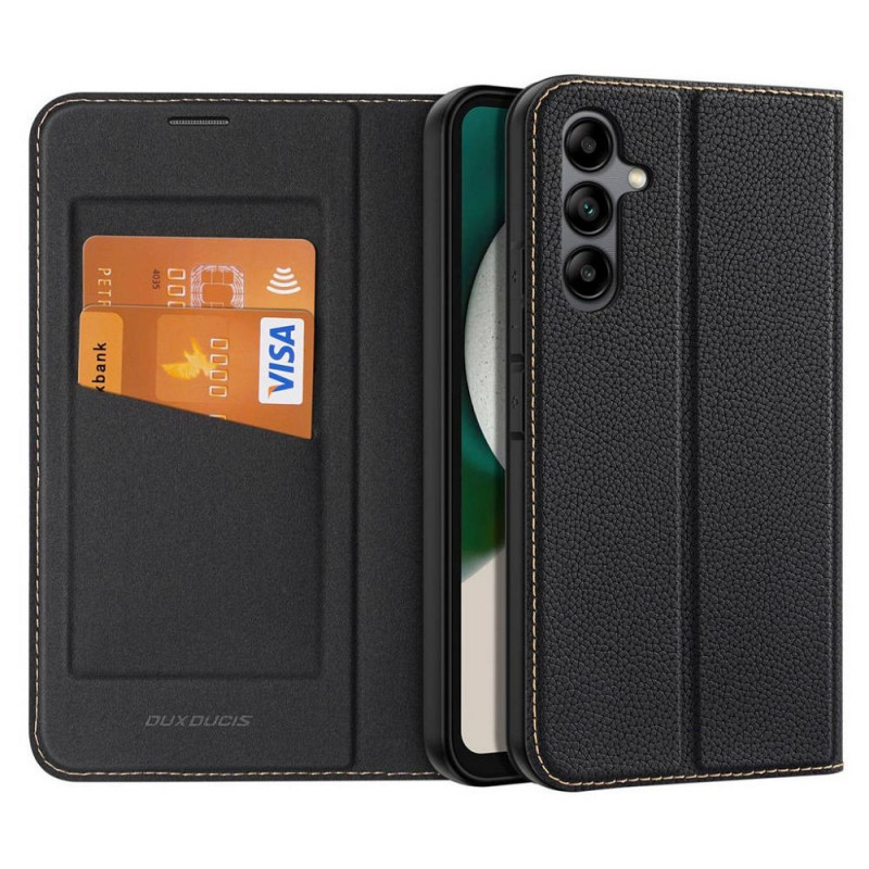 DUX DUCIS wallet case SKIN X2 for SAMSUNG A34 black