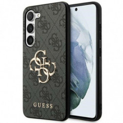 GUESS case for SAMSUNG A55 GUHCSA554GMGGR (PU Big 4G Metal Logo) black