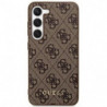 Original faceplate case GUESS GUHCS24MG4GFBR for Samsung S24 Plus (Classic logo / brown)