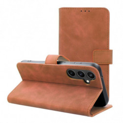 TENDER Book Case for SAMSUNG S23 FE brown