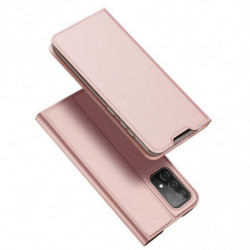 DUX DUCIS wallet case SKIN PRO for SAMSUNG A55 rose