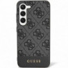 Original faceplate case GUESS GUHCS24SG4GLGR for SAMSUNG S24 (4G Bottom Stripe / black)