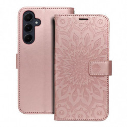 MEZZO Book case for SAMSUNG A55 5G mandala rose gold