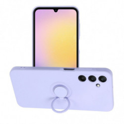 SILICONE RING Case for SAMSUNG Galaxy A25 5G violet