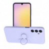 SILICONE RING Case for SAMSUNG Galaxy A25 5G violet