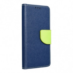 Fancy Book case for SAMSUNG S24 navy / lime