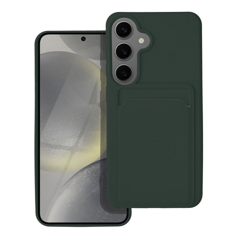 Case CARD for SAMSUNG S24 green