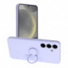 SILICONE RING Case for SAMSUNG Galaxy S24 violet