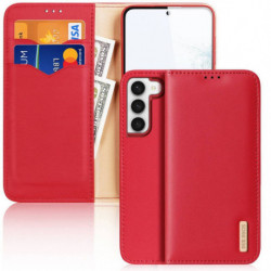 DUX DUCIS wallet case HIVO for SAMSUNG S24 red