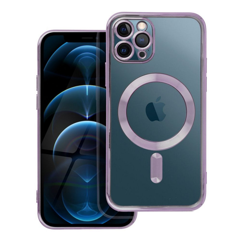 Electro Mag Cover case compatible with MagSafe for IPHONE 11 PRO deep purple