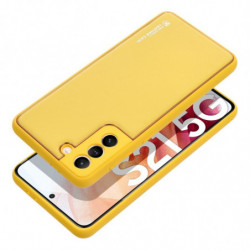 LEATHER Case for SAMSUNG Galaxy A35 5G yellow