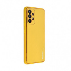 LEATHER Case for SAMSUNG Galaxy A25 5G yellow