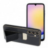 LEATHER Case Kickstand for SAMSUNG Galaxy A25 5G black