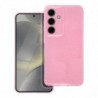 CLEAR CASE 2mm BLINK for SAMSUNG S24 pink