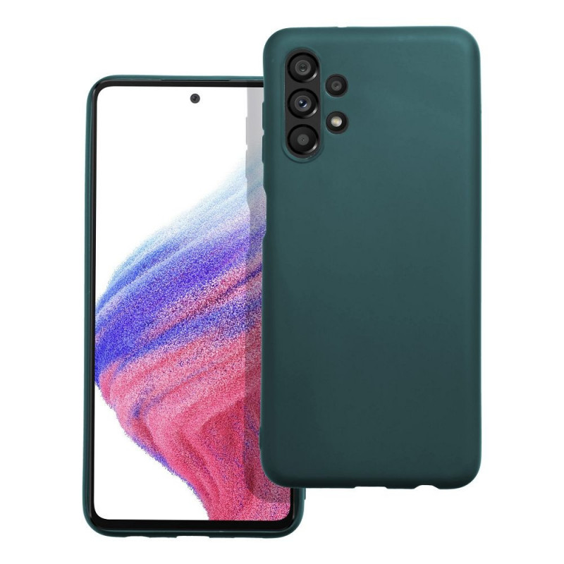 MATT Case for SAMSUNG A13 5G / A04S dark green