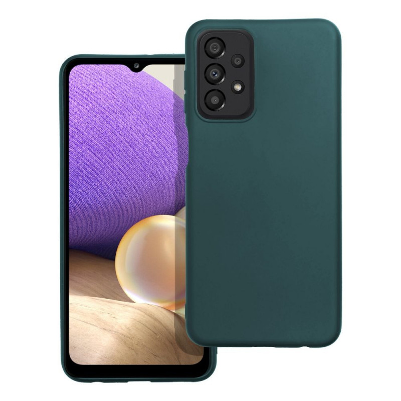 MATT Case for SAMSUNG A23 5G dark green