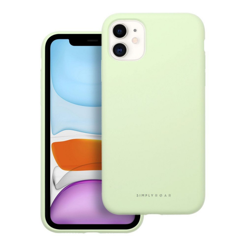 Roar Cloud-Skin Case - for iPhone 11 Light green