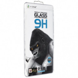 3D Full Cover Tempered Glass X-ONE - for Samsung Galaxy S23 Plus (case friendly) - working fingerprint sensor