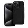 Case CARD for IPHONE 15 Pro Max black